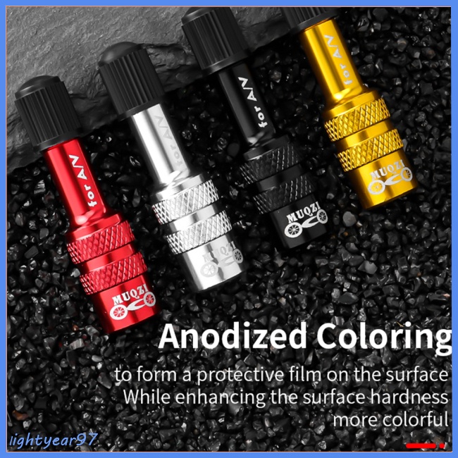 Đầu Nối Dài Van Bơm Hơi Phuộc Xe Đạp Bằng Hợp Kim Nhôm