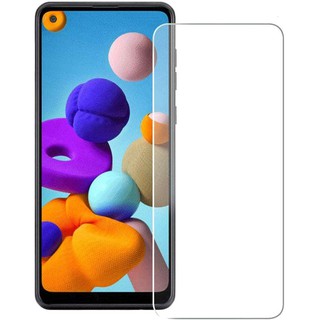 Kính cường lực Samsung A21s chuẩn 9H Trong Suốt (Loại Không Full)