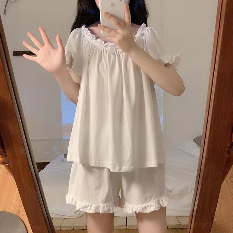 ❤️❤️Bộ đồ ngủ vải mỏng kiểu Nhật Bản thiết kế đơn giản dễ thương | BigBuy360 - bigbuy360.vn