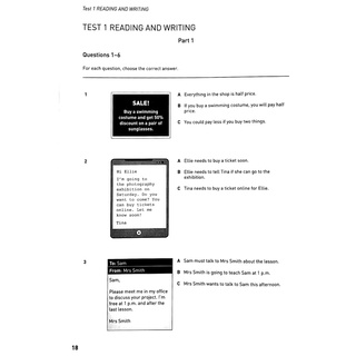 Sách Cambridge English Qualification - A2 Key For School - 8 Practice Tests