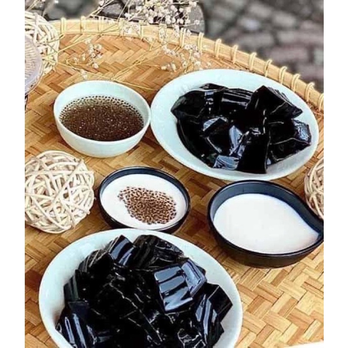 Bột thạch đen sương sáo