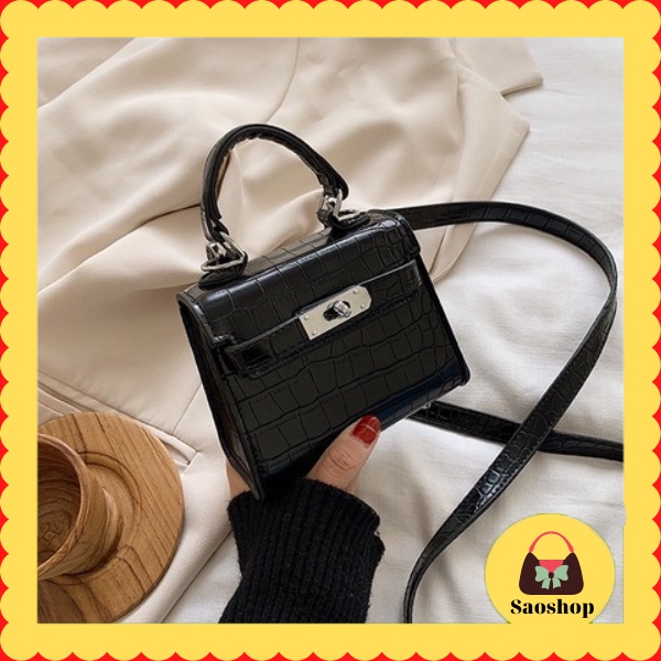 Túi HM mini đeo chéo dễ thương không vừa điện thoại - Saoshop