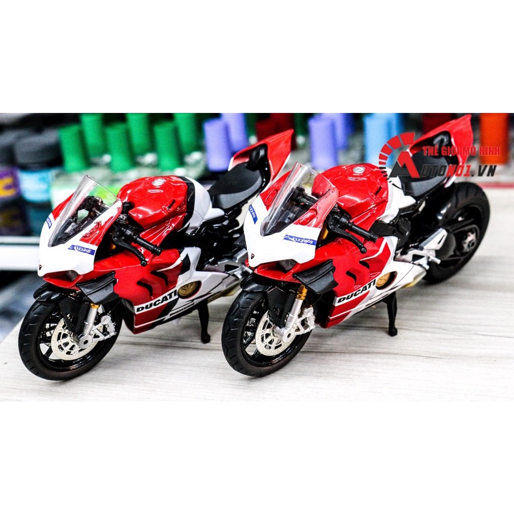 MÔ HÌNH XE DUCATI PANIGALE V4S CORSE NỒI KHÔ 1:12 AUTONO1 D209