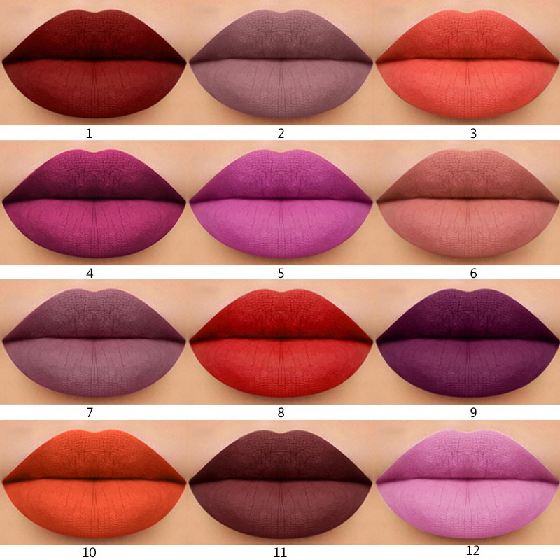 (Hàng Mới Về) Son Kem Lì Mịn Mượt Như Nhung Kháng Nước Và Không Lem Vào Cốc | BigBuy360 - bigbuy360.vn