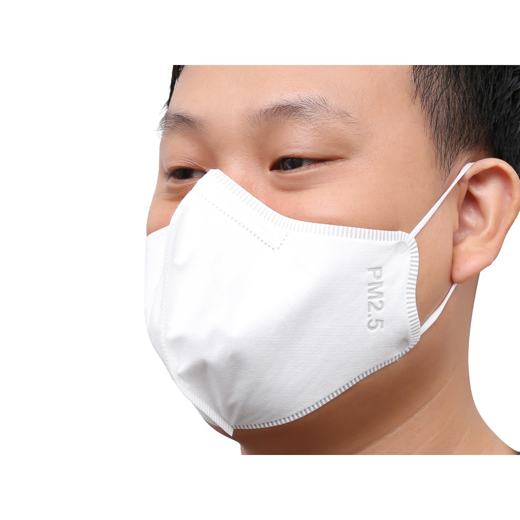 Khẩu Trang Mayan 3D Mask Chống Bụi PM 2.5 Hộp 10 Miếng (Loại 5 lớp Vải không dệt SSMMS)