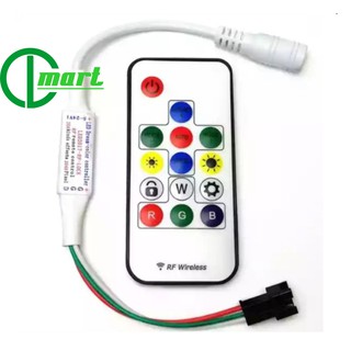✅[Siêu Rẻ] SP103E SP104E BỘ ĐIỀU KHIỂN 14 NÚT  CHO LED FULL MÀU LED ARGB WS2812 WS2811 UCS1903