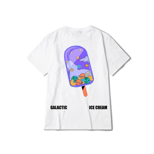 GALACTIC ICE CREAM BY BUBBLE GUM STUDIO - Màu Trắng