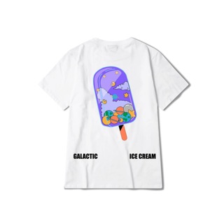 Galactic ice cream by bubble gum studio - màu trắng