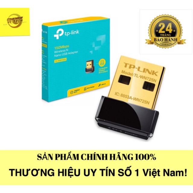 SALE 20% USB thu wifi Tplink TL-WN 725N NEW 2019