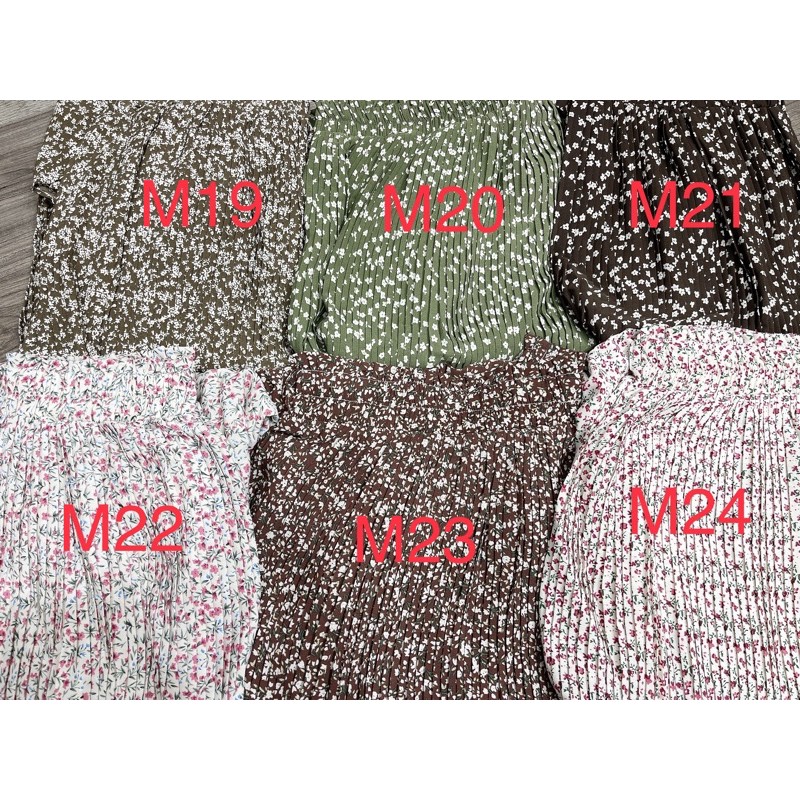 Chân váy hoa nhí/Chân váy hoa vintage chiffon | BigBuy360 - bigbuy360.vn