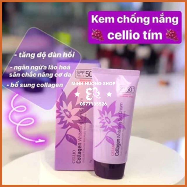 KEM CHỐNG NẮNG CELLIO SPF 50+