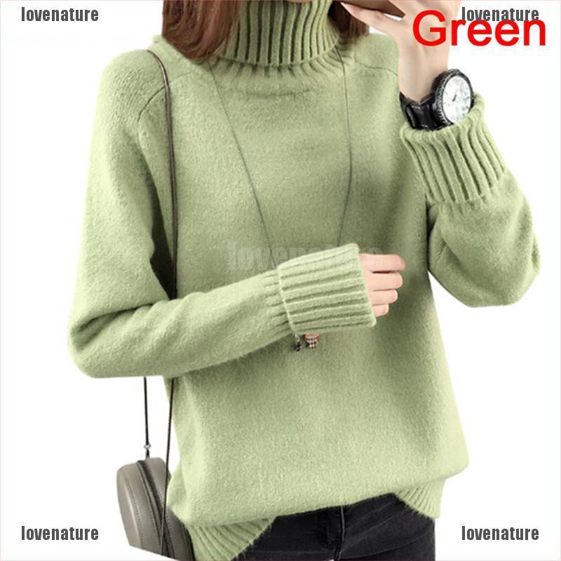 Áo sweater cổ lọ ấm áp trẻ trung cho nữ | BigBuy360 - bigbuy360.vn