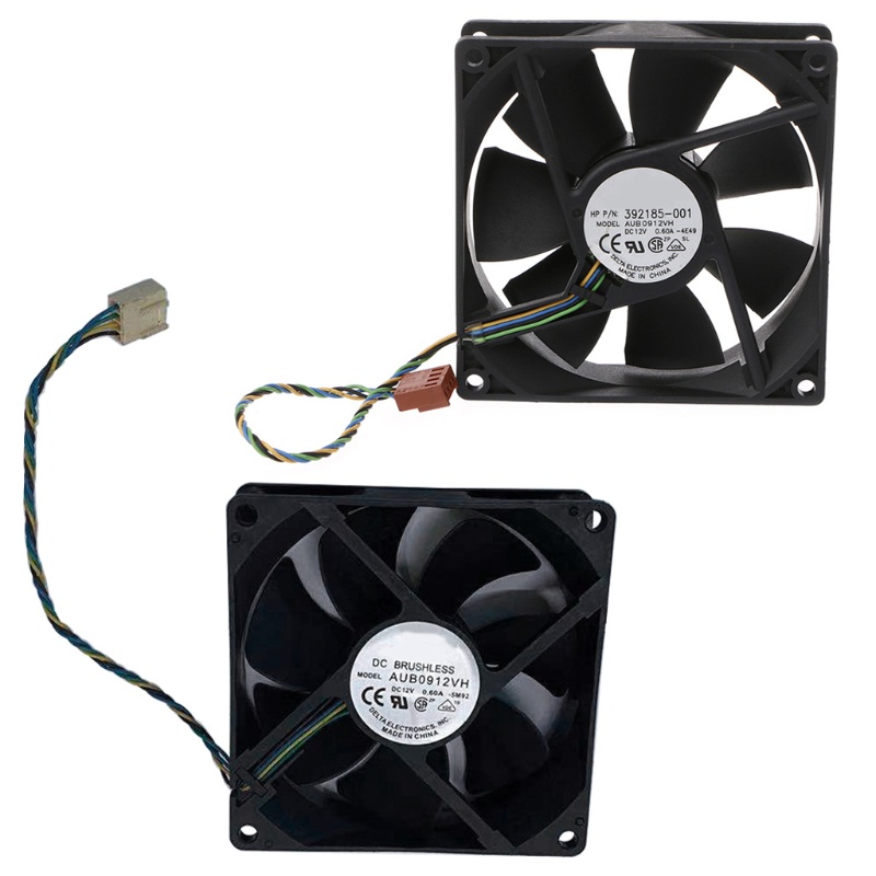 Quạt tản nhiệt máy tính 90*90*25mm 9025 DC 12V 0.6A 4-Pin PWM cho Delta AUB0912VH