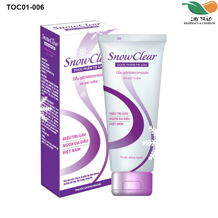 Dầu gội ngăn ngừa gàu Snowclear tuýp 50ml | BigBuy360 - bigbuy360.vn