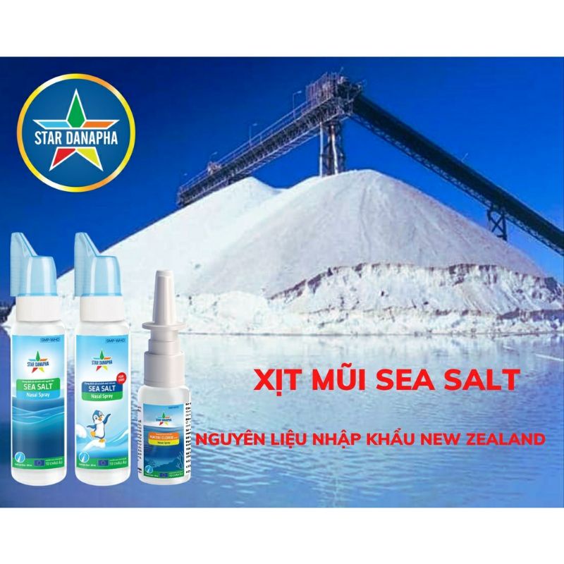 ( AN PHƯỚC PHARMA) DUNG DỊCH VỆ SINH MŨI SEA SALT 80ML