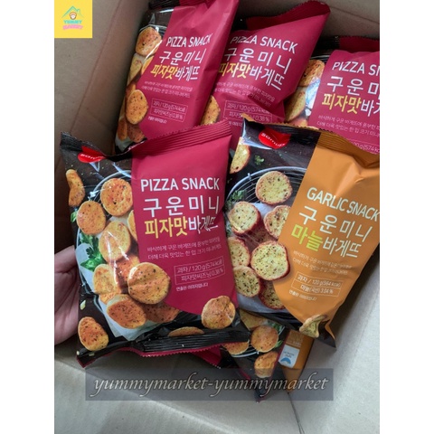 Bánh mì sấy bơ tỏi Hàn Quốc vị Pizza 120gr | BigBuy360 - bigbuy360.vn