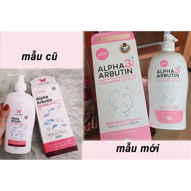 Lotion dưỡng trắng Alpha Arbutin Collagen 3Plus – bí quyết của hotgirl Thái | BigBuy360 - bigbuy360.vn