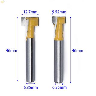 Dao phay rãnh chữ T dành cho bu lông 6 cạnh 3/8'' và 1/2''