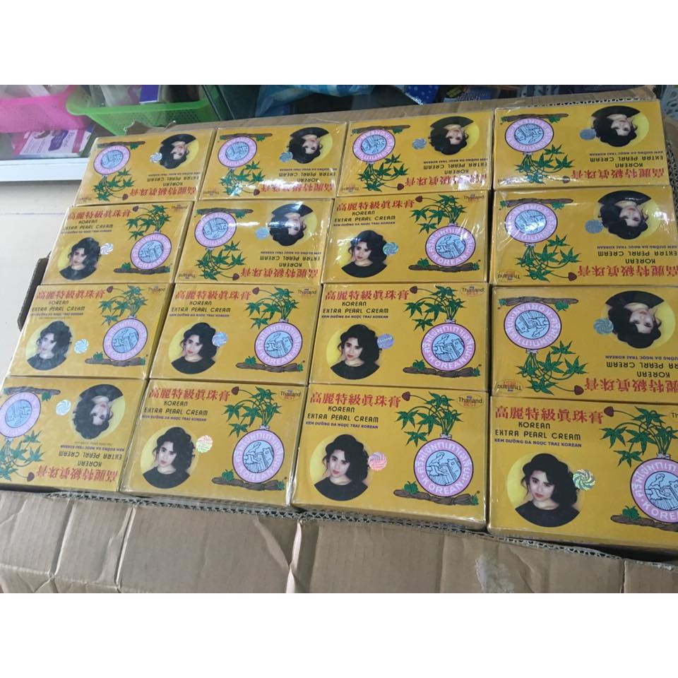 Hàng loại 1 Kem sâm vàng dưỡng trắng da Thái Lan 5g