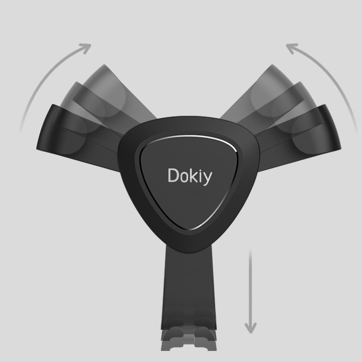 Kẹp điện thoại khe gió ô tô tự động Dokiy cao cấp_RE8006