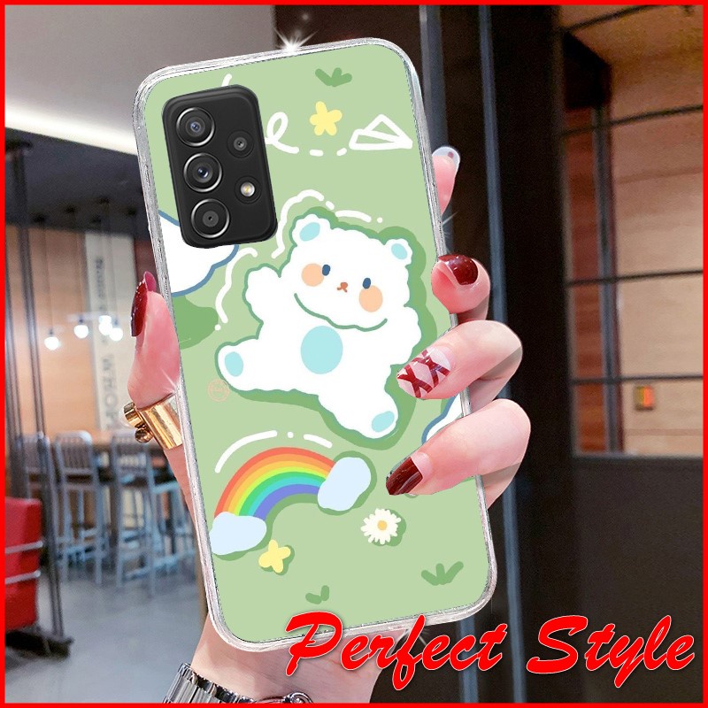 Ốp lưng UV Gấu Tecno Pova 2 Pova 3 Spark 7 7T Spark 8C Spark 6 go Pop 5 LTE