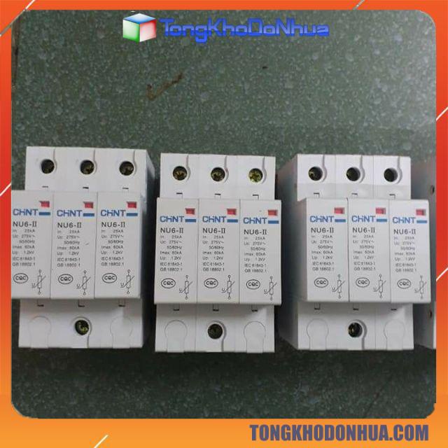 Thiết bị chống sét lan truyền Chint 3P - 4P - 60KA
