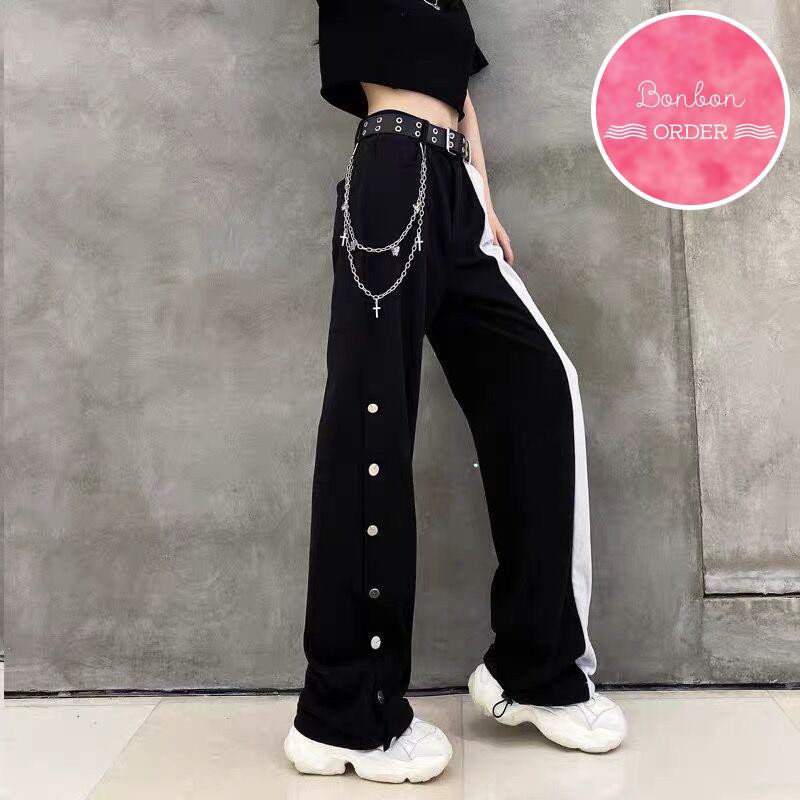 SET QUẦN ULZZANG KÈM XÍCH + THẮT LƯNG