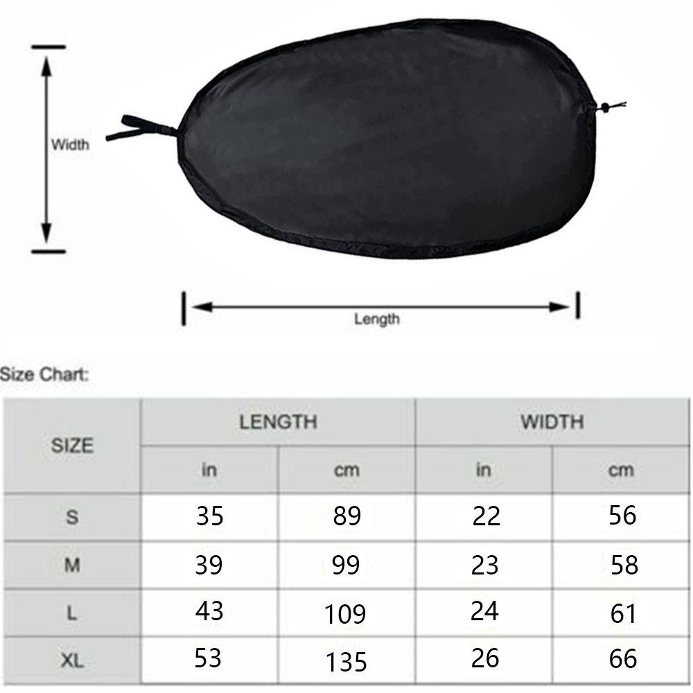 MUVAKO Vỏ Bọc Bảo Vệ Chống Bụi Chống Thấm Nước Cho Thuyền Kayak / Thể Thao Ngoài Trời