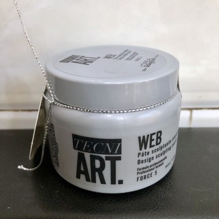 [chính hãng] Sáp vỗ L'oreal Tech.ni Art Web Design sculpting paste Force 5 tạo kiểu tóc 150ml (SPAIN)
