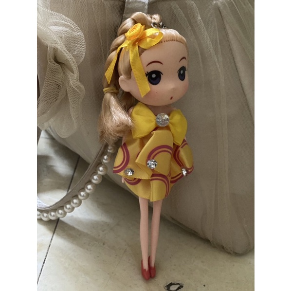 Búp bê chibi có móc khóa treo cặp xinh xắn loại móc xịn - mẫu 2