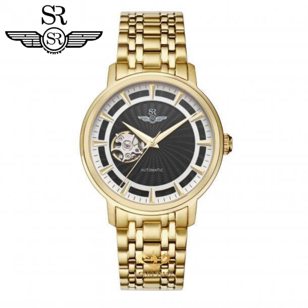 Đồng hồ nam SRWATCH Automatic Open Heart SG8873.1401 Mặt Kính Sapphire chống trầy ch