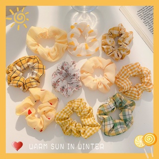 DÂY CỘT TÓC SCRUNCHIES MÀU TRƠN ĐẸP