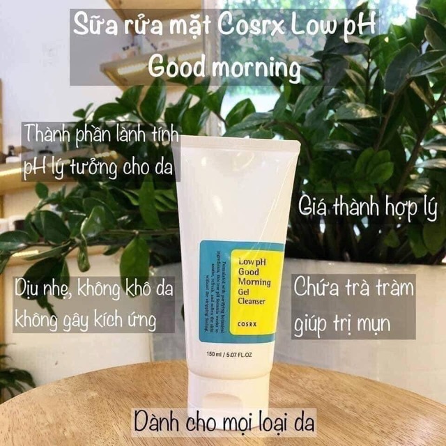 Sữa Rửa Mặt Cosrx Low PH Good Morning Gel Cleanser | BigBuy360 - bigbuy360.vn