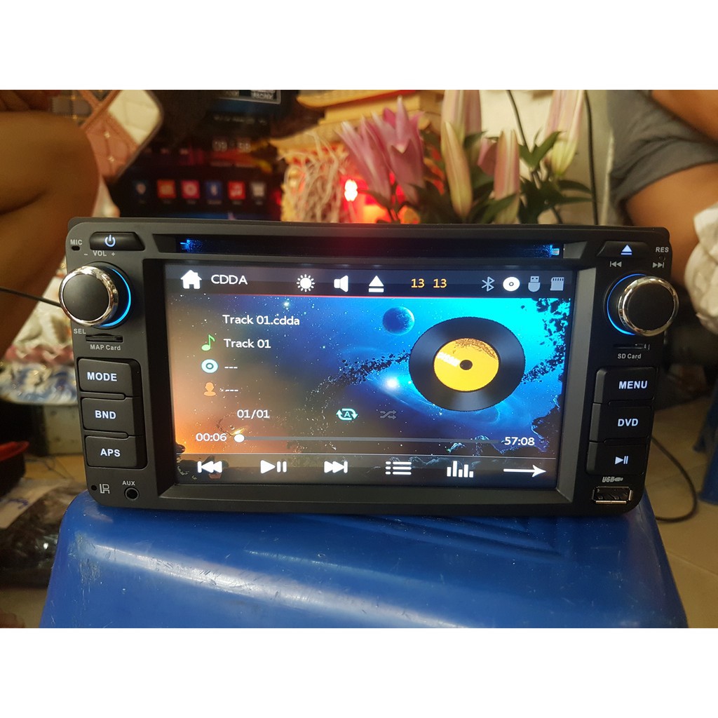 Màn hình DVD theo xe Toyota Vios