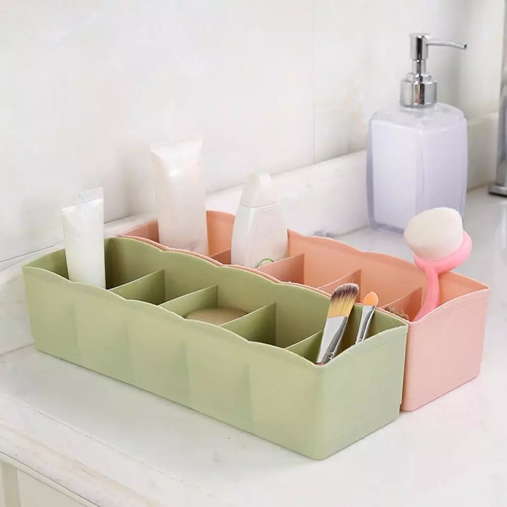 Hộp Đựng Đồ Lót / Cà Vạt / Vớ / Mỹ Phẩm 5 Ngăn Kéo Tiện Lợi
