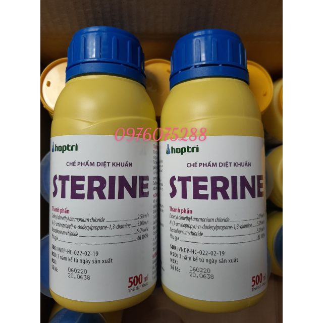 Thuốc diệt khuẩn khử trùng Sterine 500ml phòng dịch -Hàng Mới