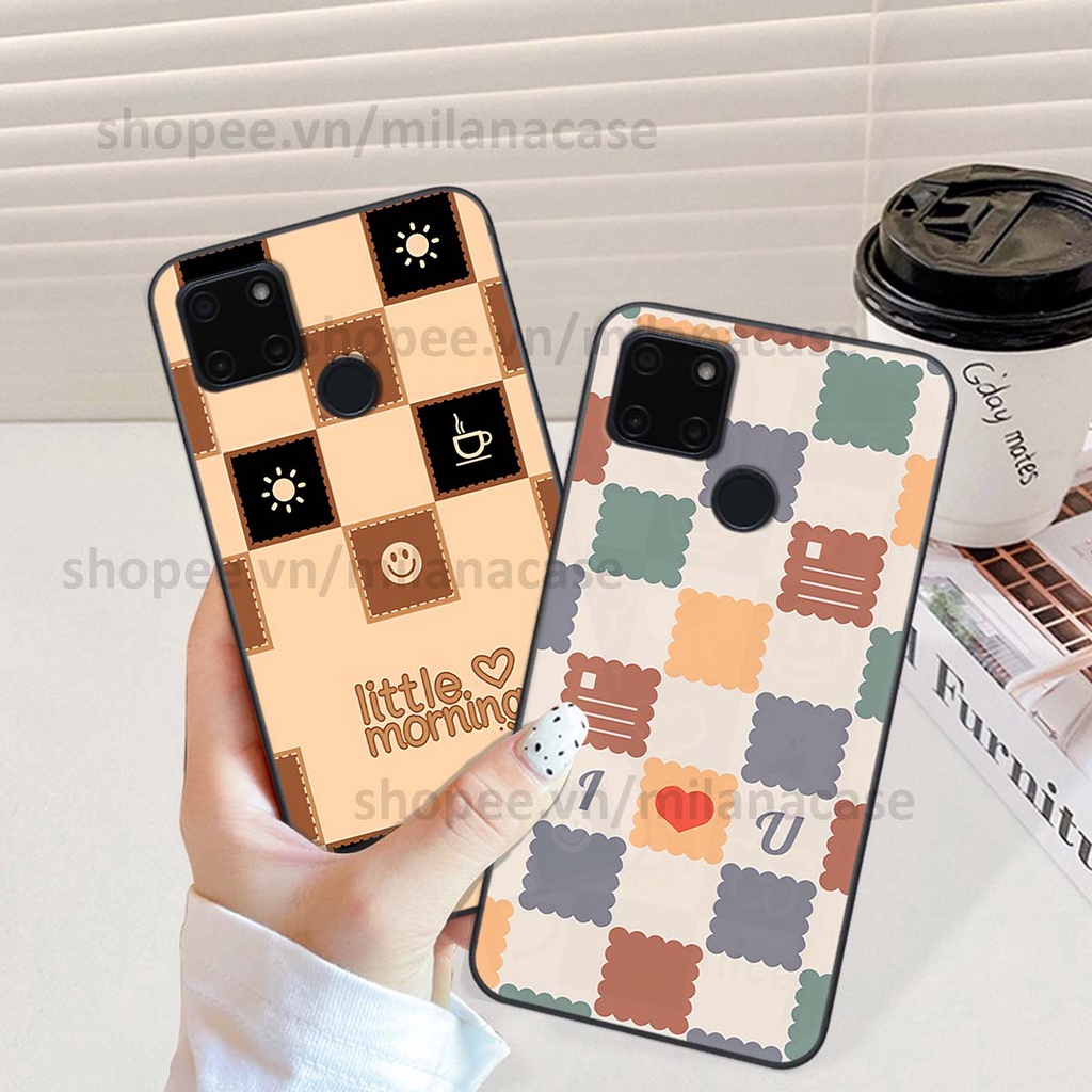 Ốp Realme C20 / C21Y caro họa tiết nhiều màu sắc siêu đẹp thời trang cá tính