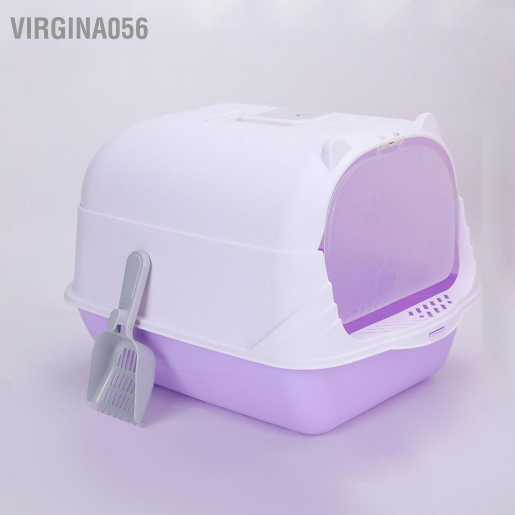 Có thể bán buôn Nhà vệ sinh cho mèo Hộp cho mèo lớn được bọc kín hoàn toàn với cửa cách ly Nhà vệ sinh có mùi Đồ dùng thú cưng Virgina056 Hàng giao ngay