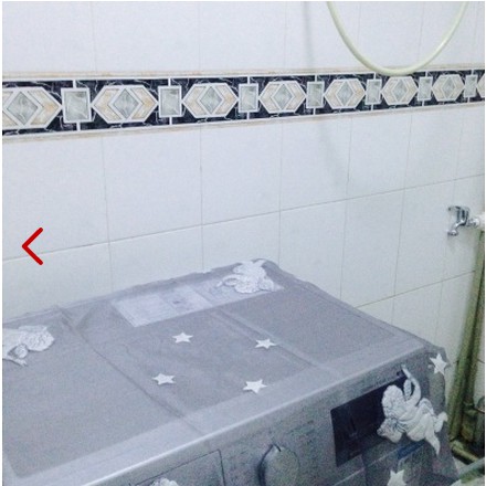 Cuộn 10m len dán viền tường keo sẵn ô xám keo sẵn (cao 10cm)