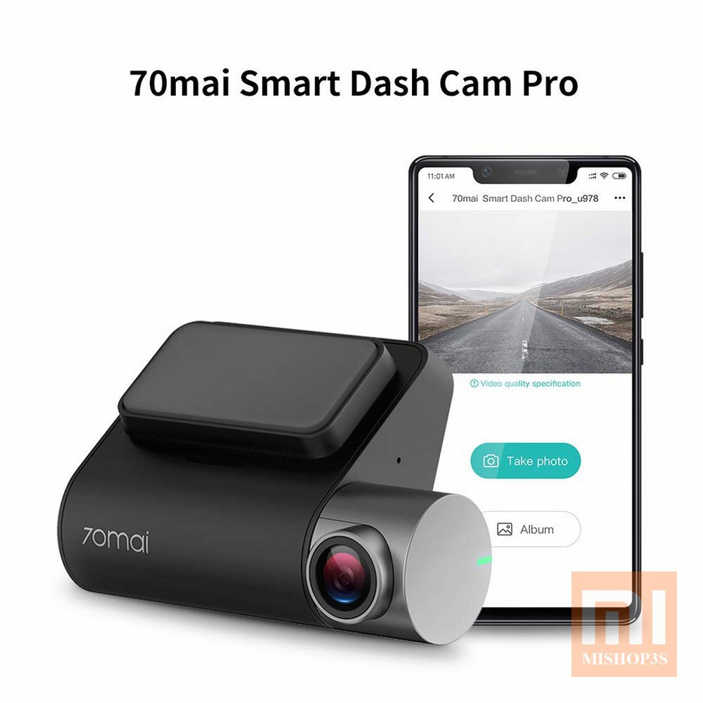 Camera hành trình ô tô 70Mai Pro Full HD - Kèm thẻ nhớ Class 10 - Bản Tiếng Anh | BigBuy360 - bigbuy360.vn