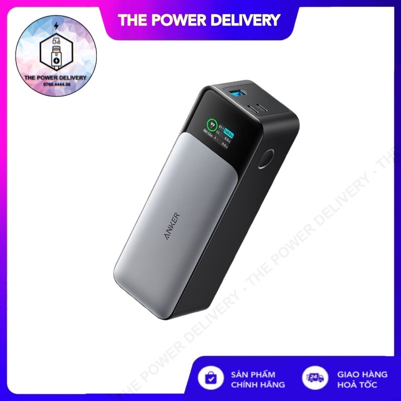 Pin sạc dự phòng Anker 737 PowerCore A1289 24000mah Công nghệ mới GaNPrime