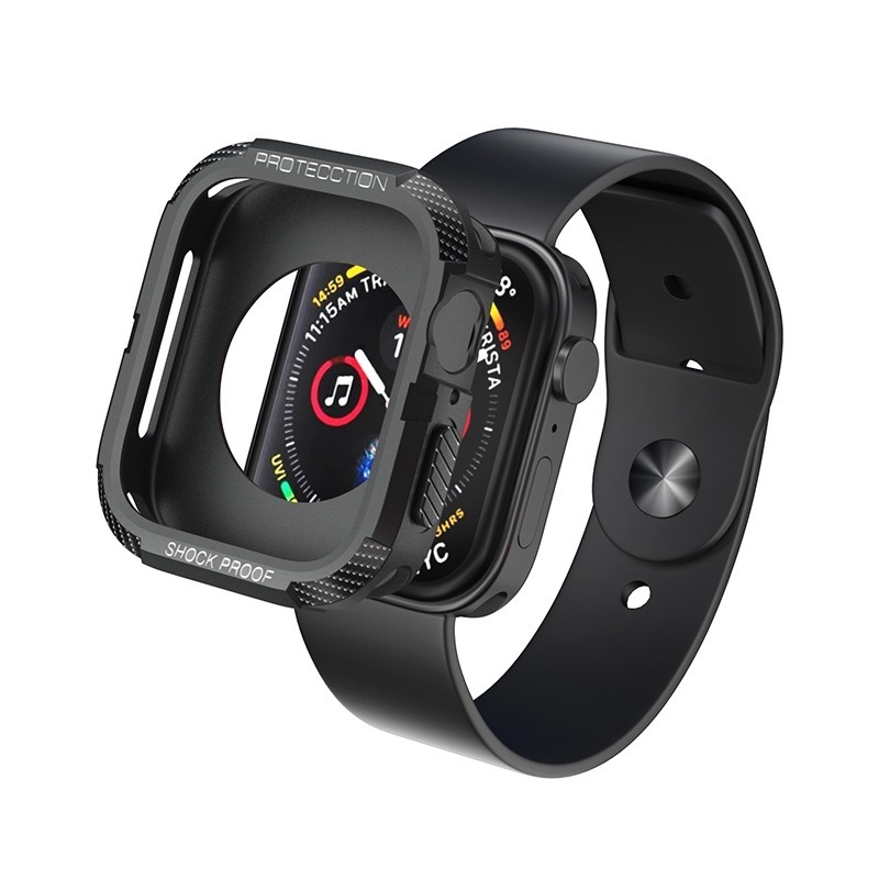 Ốp TPU mềm chống va đập cho đồng hồ Apple Watch dòng 7/SE/6/5/4/3/2 41mm 40mm 38mm 40mm 42mm 44mm