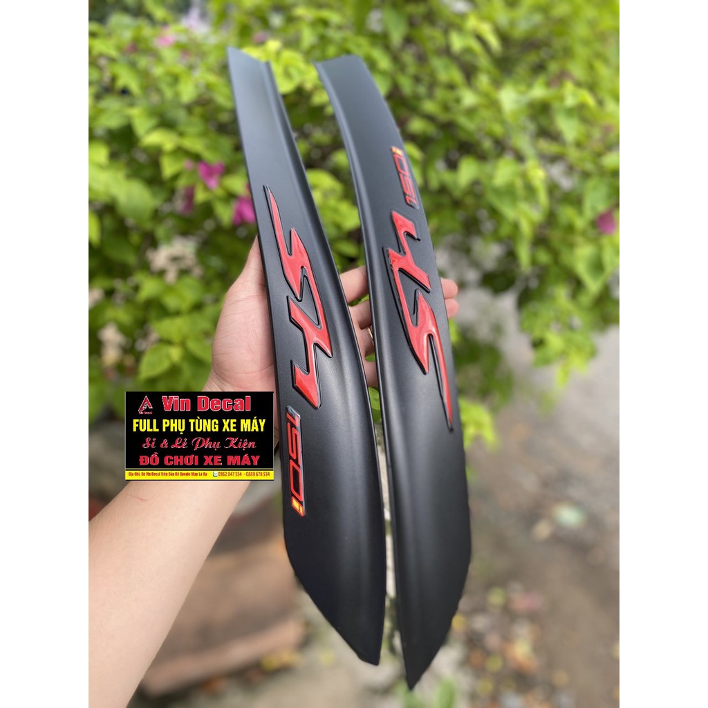 Nẹp hông Sh 2020 Kiểu ý đen nhám