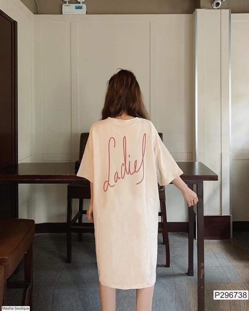 Đầm Suông - Váy suông Cotton Form Rộng in Chữ Ema, Có Size Đến 75kg | BigBuy360 - bigbuy360.vn