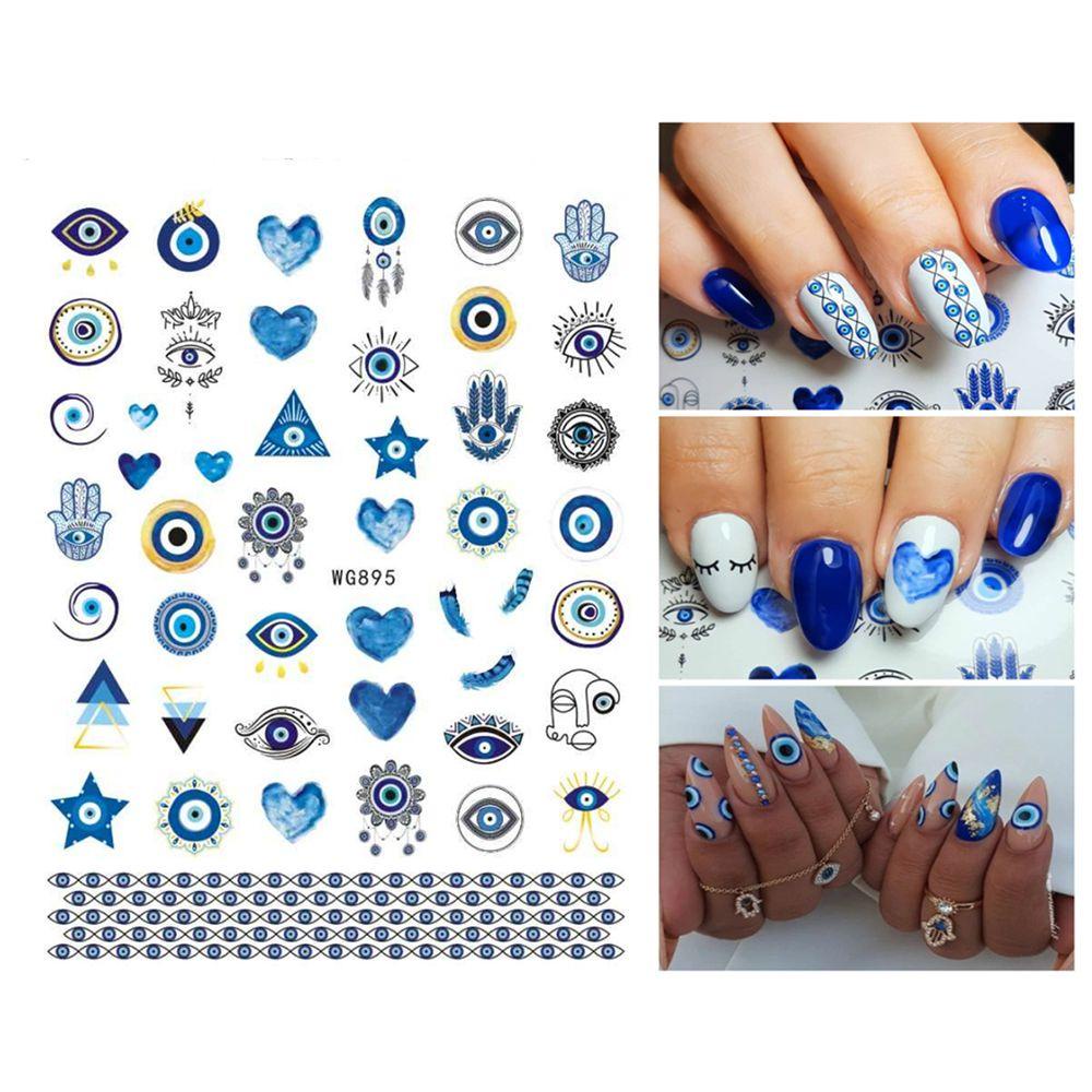 DIACHAVN Sticker Dán Móng Nghệ Thuật DIY