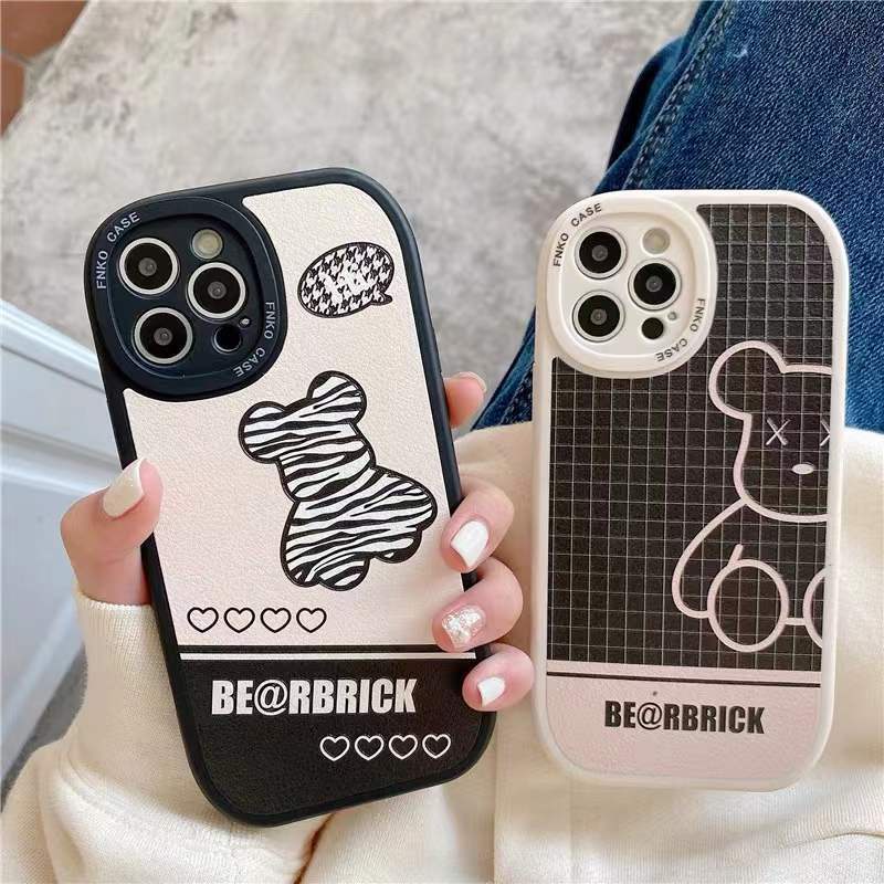 Ốp Điện Thoại Họa Tiết Gấu Hoạt Hình Cho IPhone 12 13 11 Pro Max X Xs Max Xr