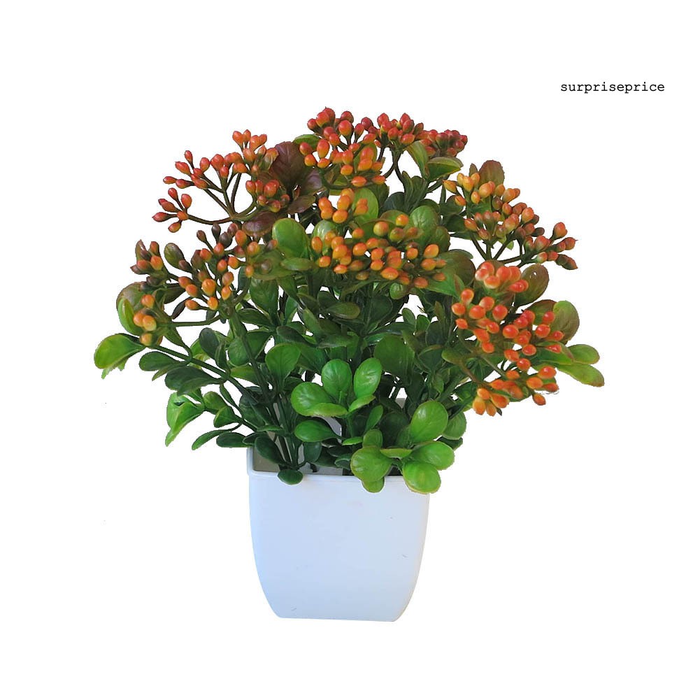 Chậu Hoa Nhân Tạo Xinh Xắn Dùng Cho Trang Trí