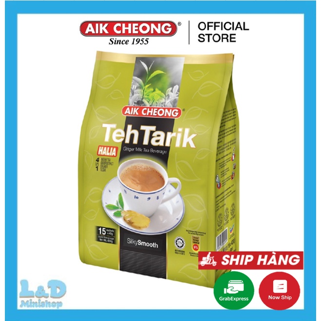 Trà Sữa Teh Tarik AIK VỊ GỪNG Malaysia
