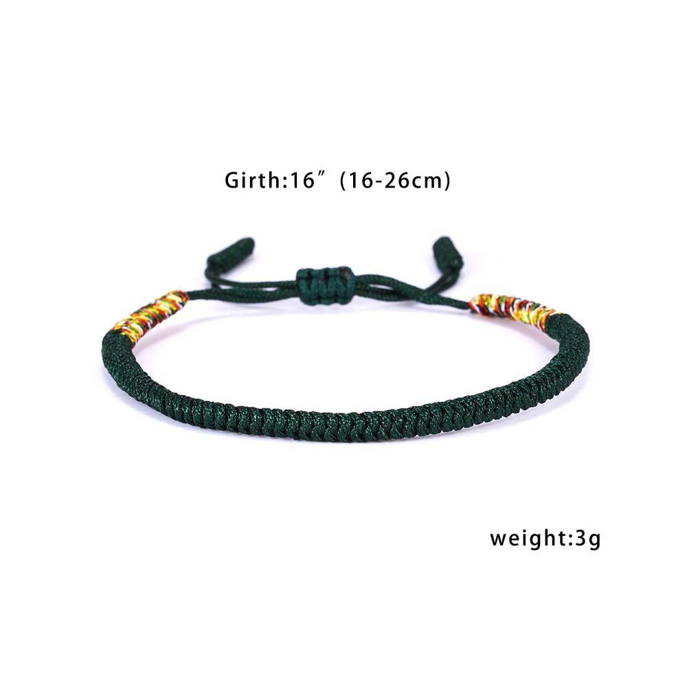 Vòng Đeo Tay Bùa May Mắn Dạng Bện Thời Trang Cho Cặp Đôi