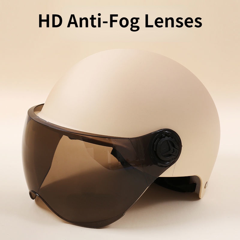 Mũ Bảo Hiểm Cứng Chống Nắng Thông Dụng Cho Nam Và Nữ Chạy Xe Máy Điện